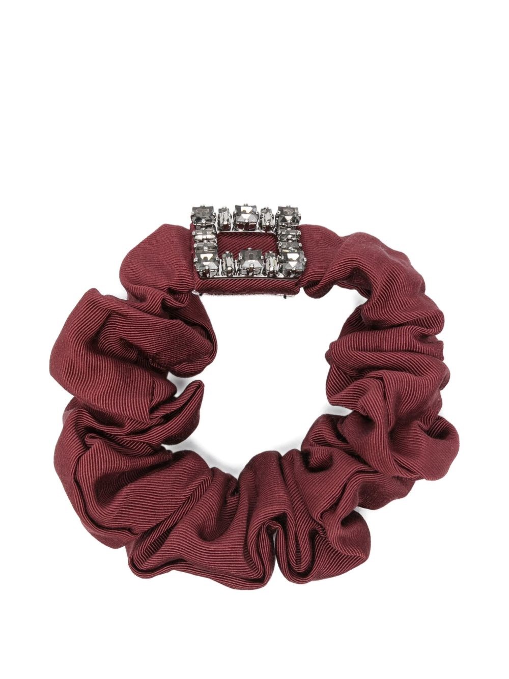 Roger Vivier Tres Vivier Scrunchie In Purple