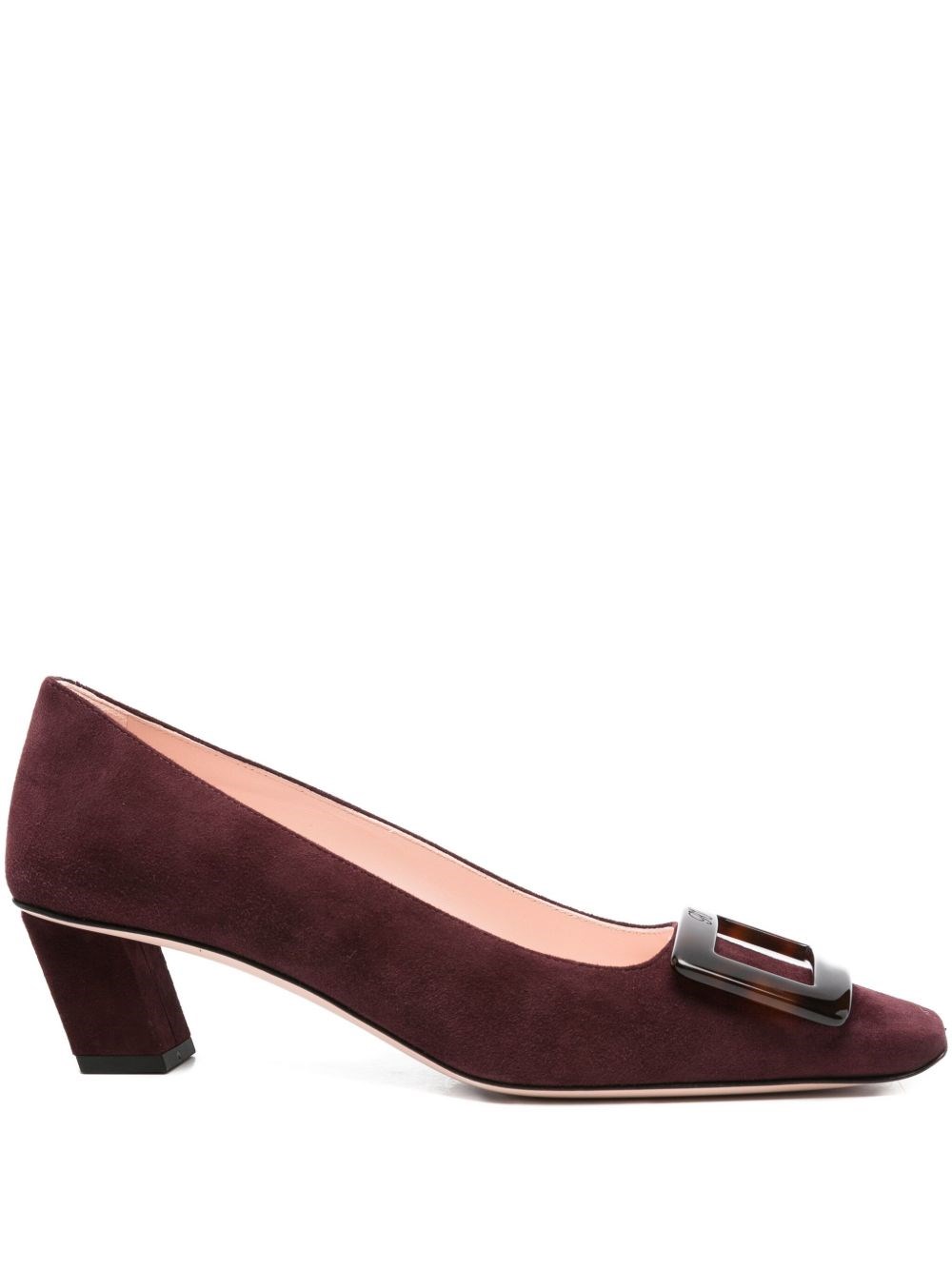 Belle Vivier Turtle Leather Pumps - Roger Vivier - Modalova
