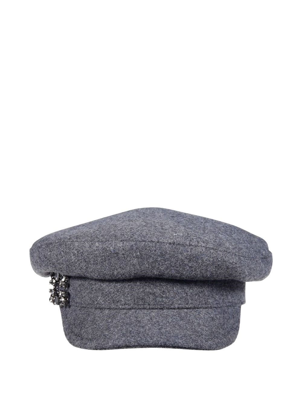 Roger Vivier Rv Broche Wool Sailor Hat