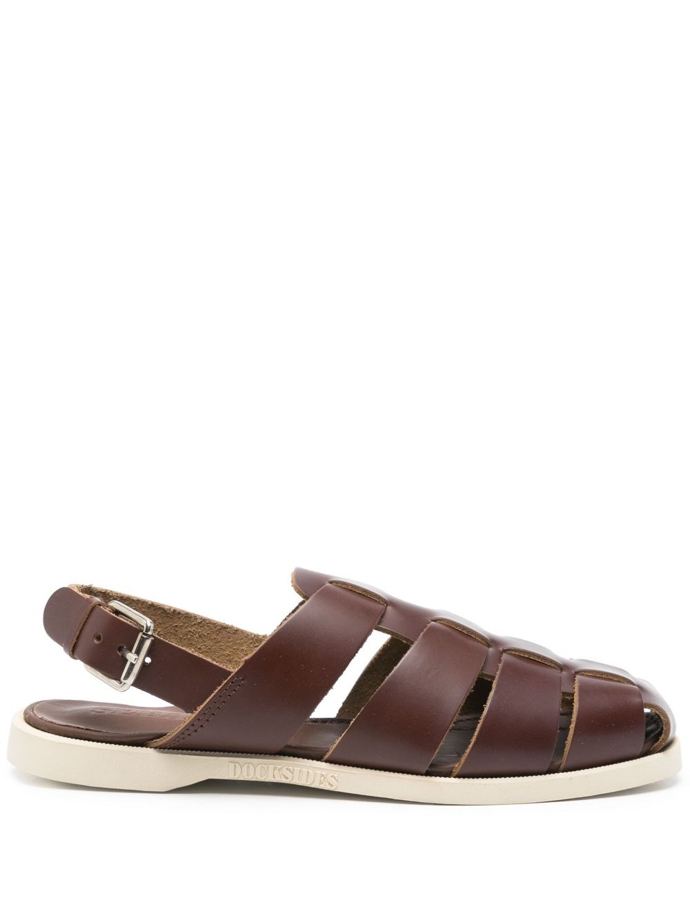 Sebago Moccasin Cage Cut-out Flat Sandal