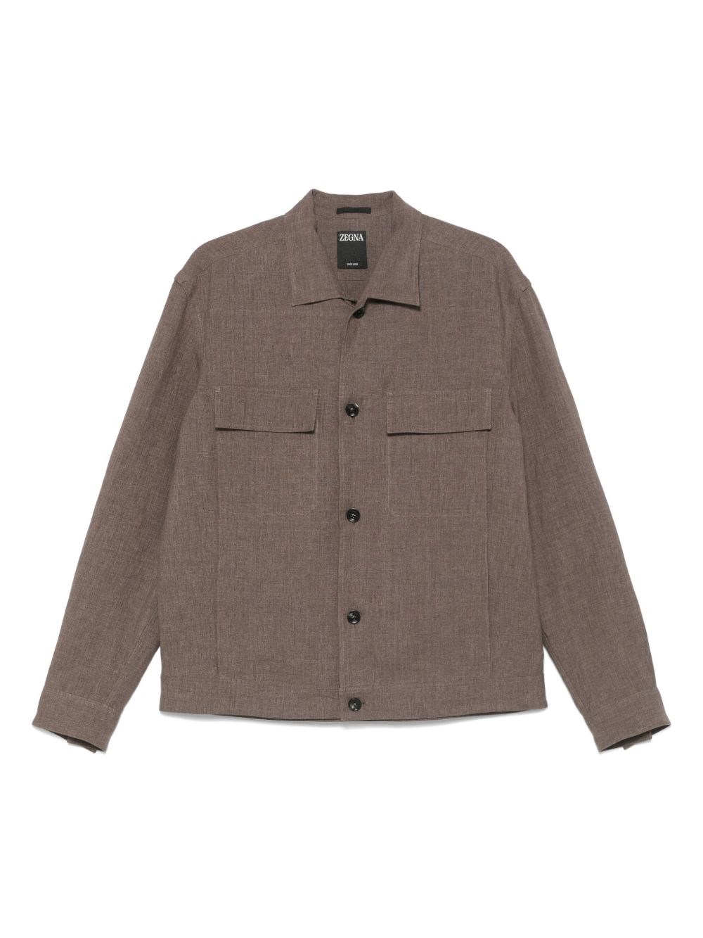 ZEGNA Linen Shirt - ZEGNA - Modalova