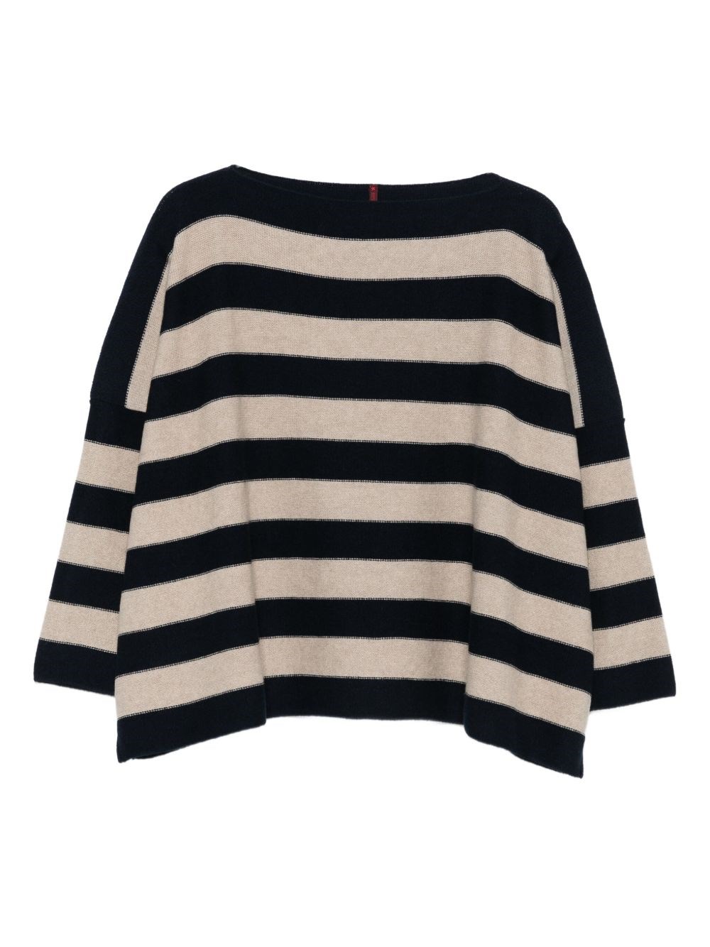 Daniela Gregis Wool Boat-neck Sweater In Blue
