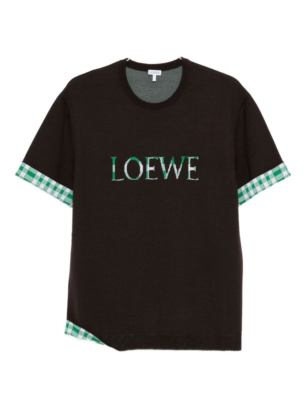 Loewe Short-sleeved T-shirt In Brown