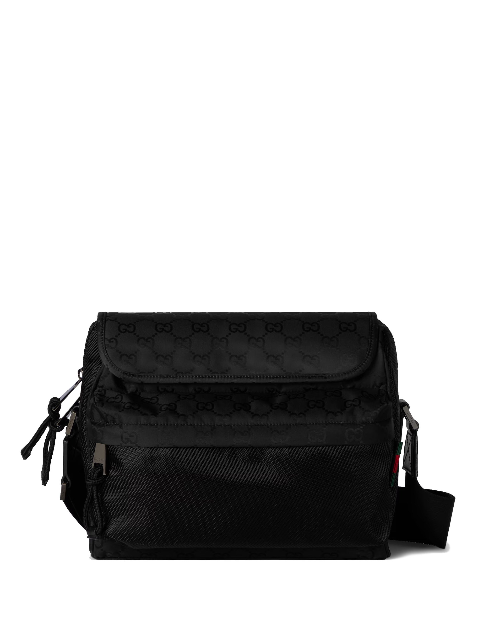 Gucci Nylon Gg Shoulder Bag