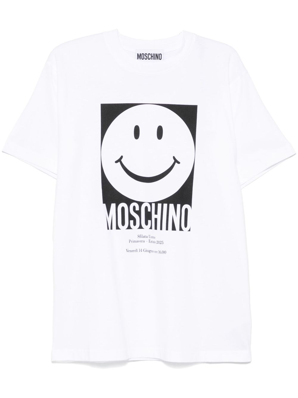 Moschino Printed T-Shirt - Moschino - Modalova