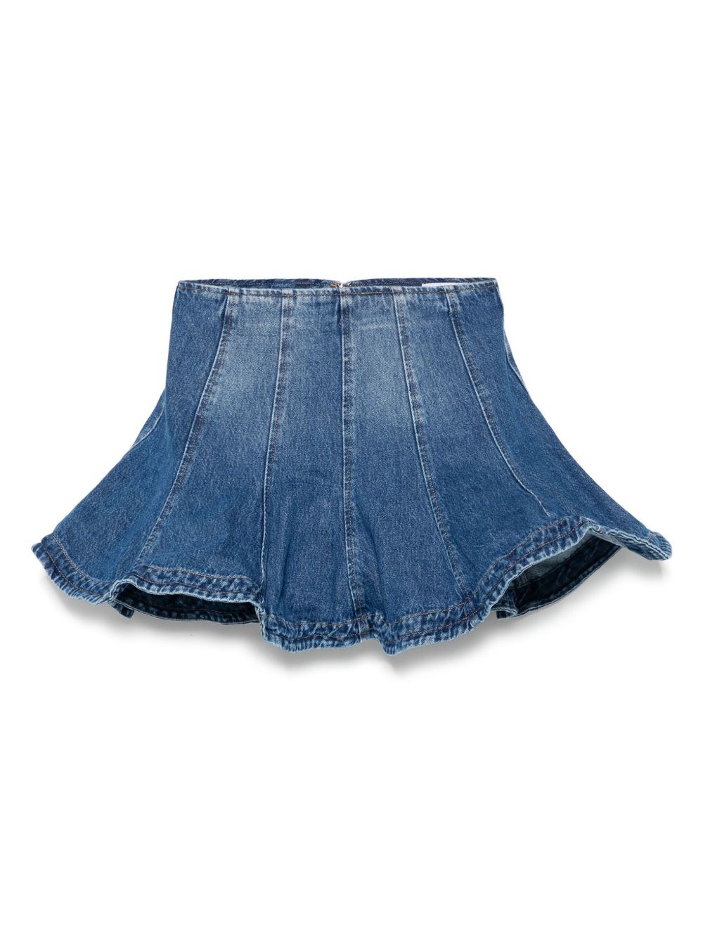 MSGM Denim Skirt - MSGM - Modalova