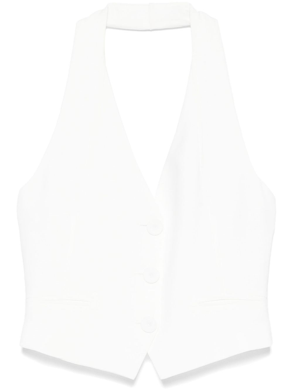 Patrizia Pepe Halterneck Vest - Patrizia Pepe - Modalova