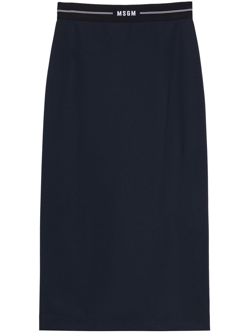 MSGM Wool Skirt - MSGM - Modalova