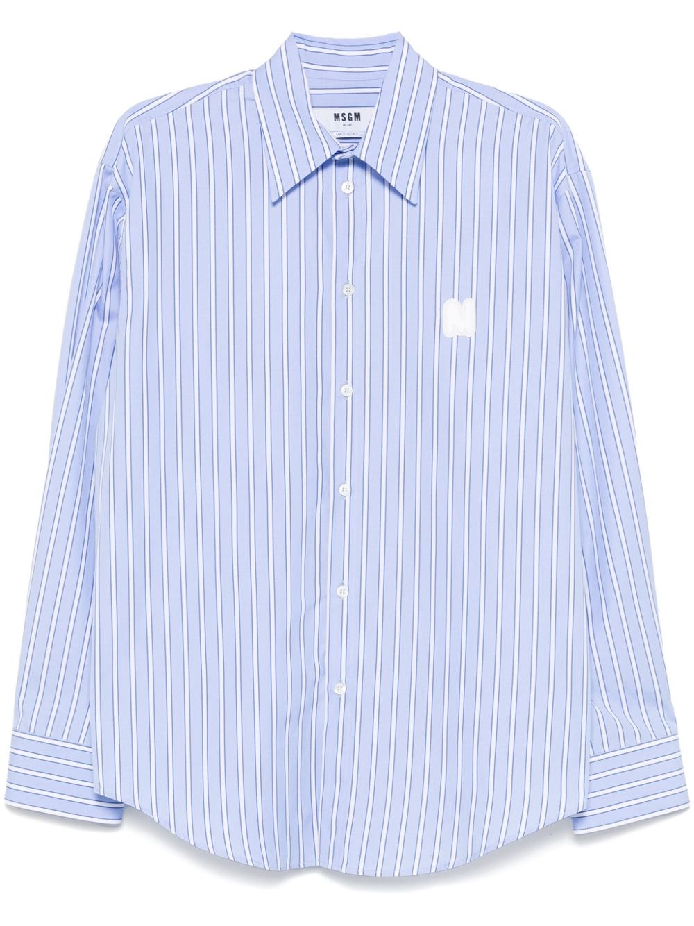 MSGM Striped Shirt - MSGM - Modalova