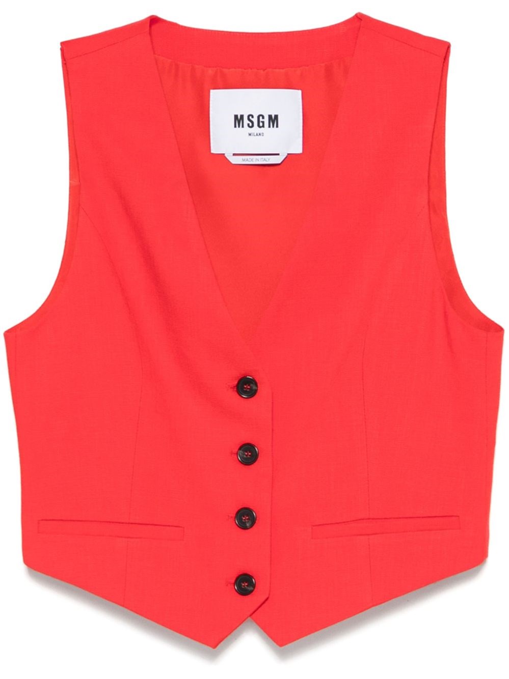 MSGM Viscose Vest - MSGM - Modalova