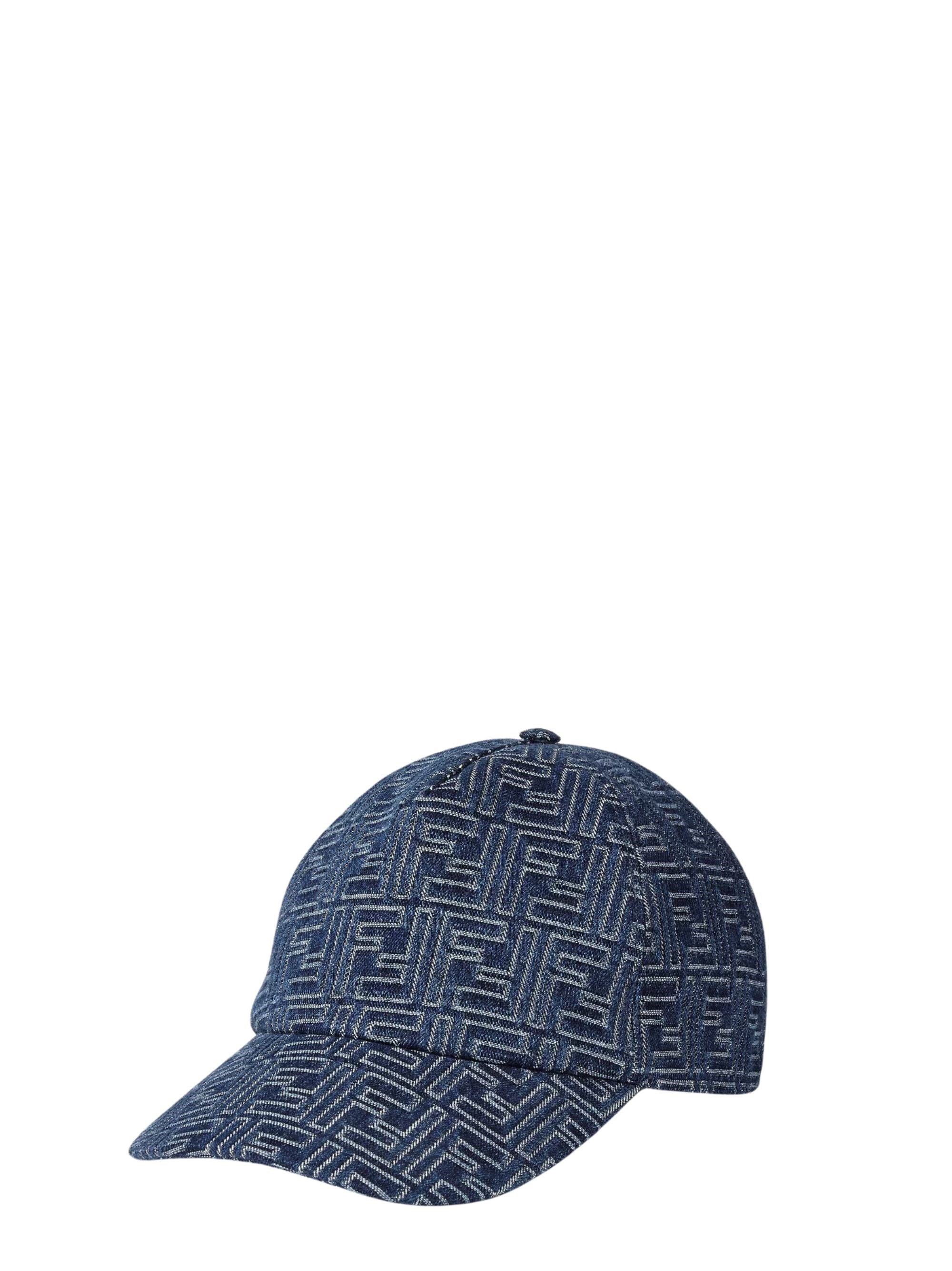 Fendi Denim Baseball Cap - Fendi - Modalova
