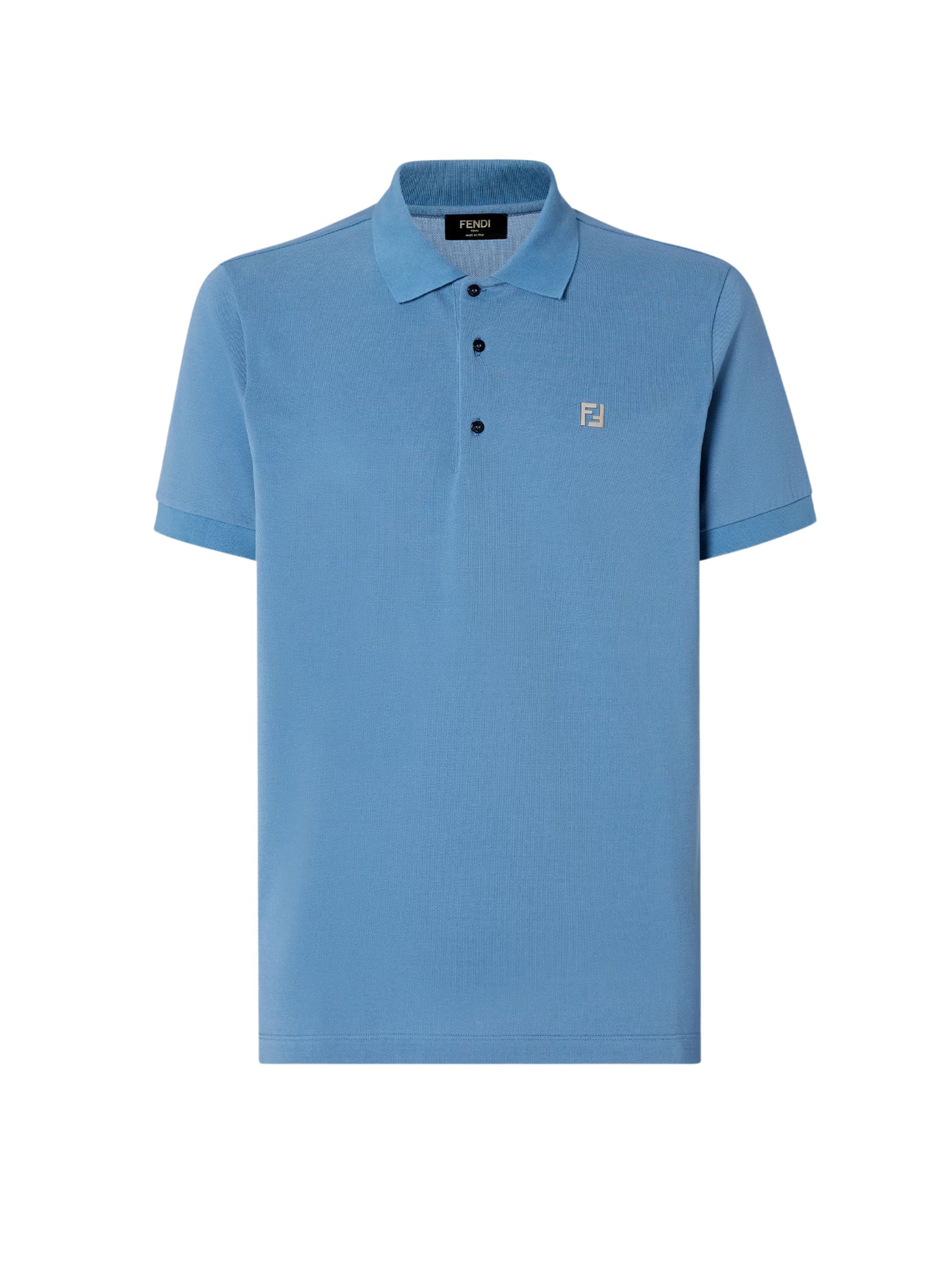 Fendi Cotton Polo - Fendi - Modalova