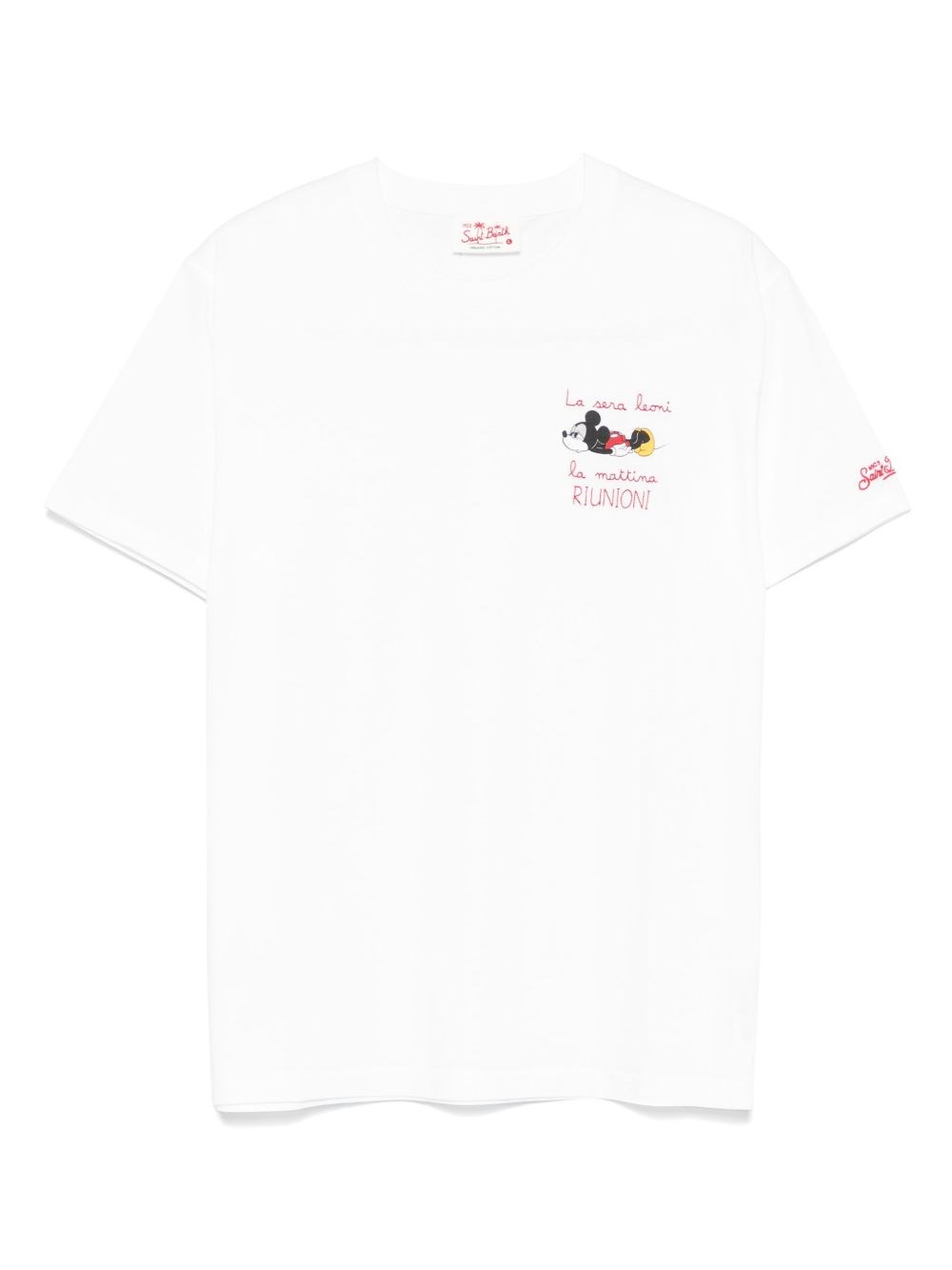 Mickey Mouse T-Shirt - MC2 Saint Barth - Modalova