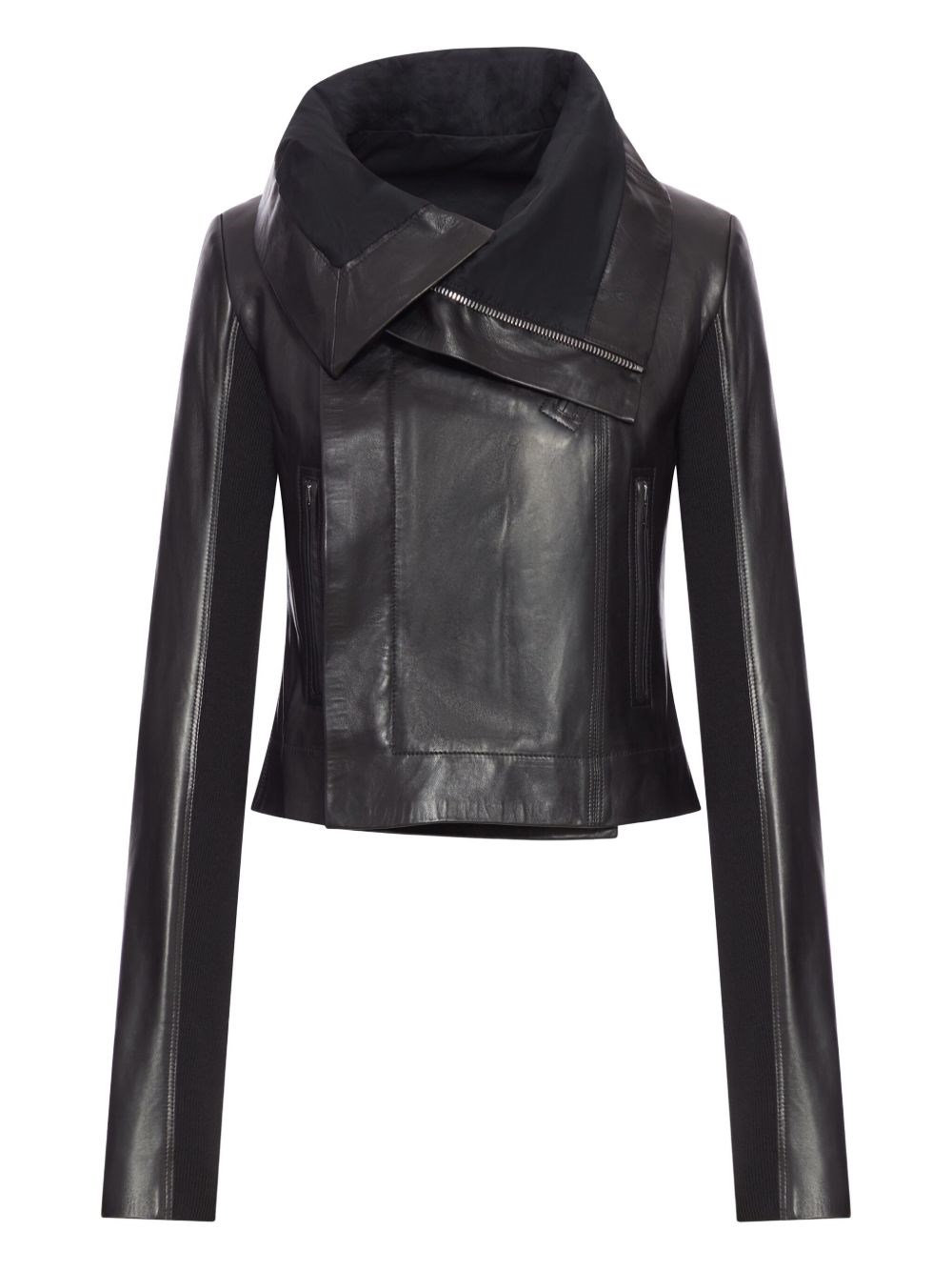 Rick Owens Leather Biker Jacket - Rick Owens - Modalova
