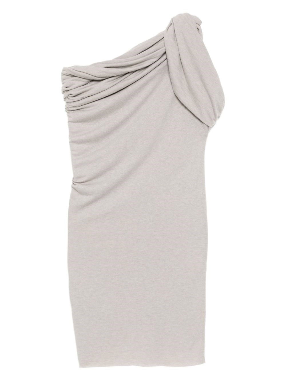 Rick Owens Twist Cotton Tank Top In White