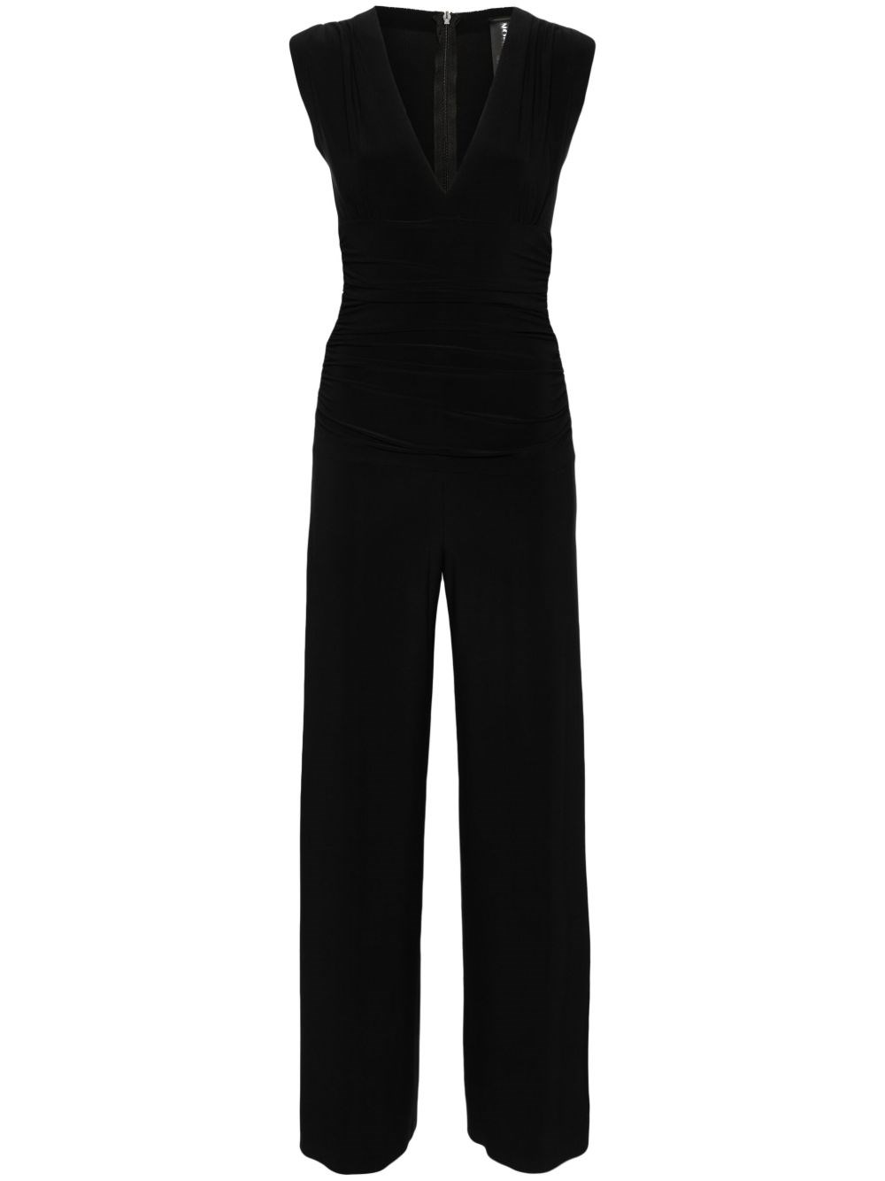 V-Necked Jersey Jumpsuit - Norma Kamali - Modalova