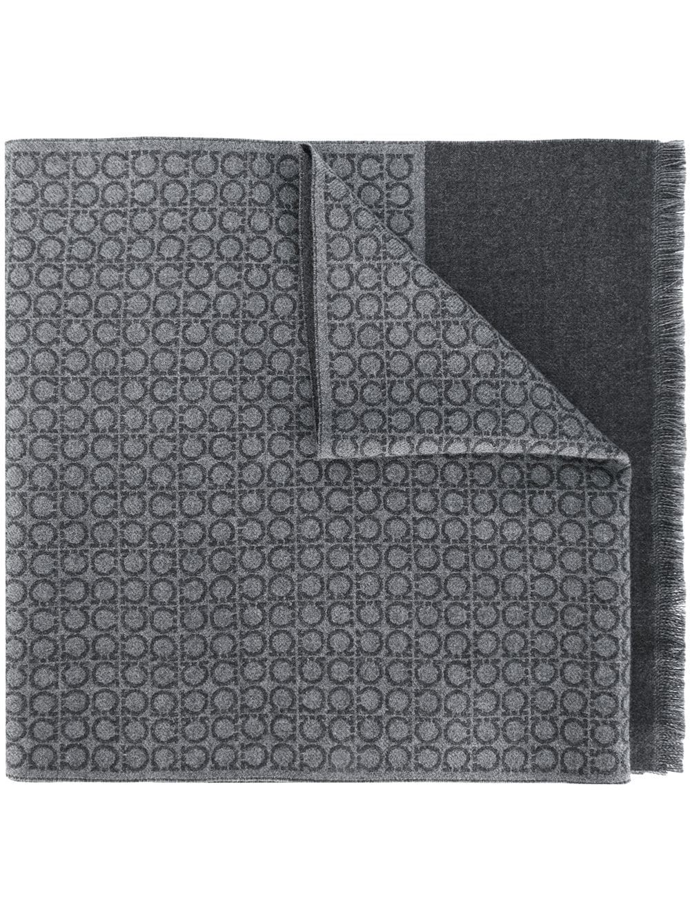 Ferragamo Gancini Wool Scarf - Ferragamo - Modalova
