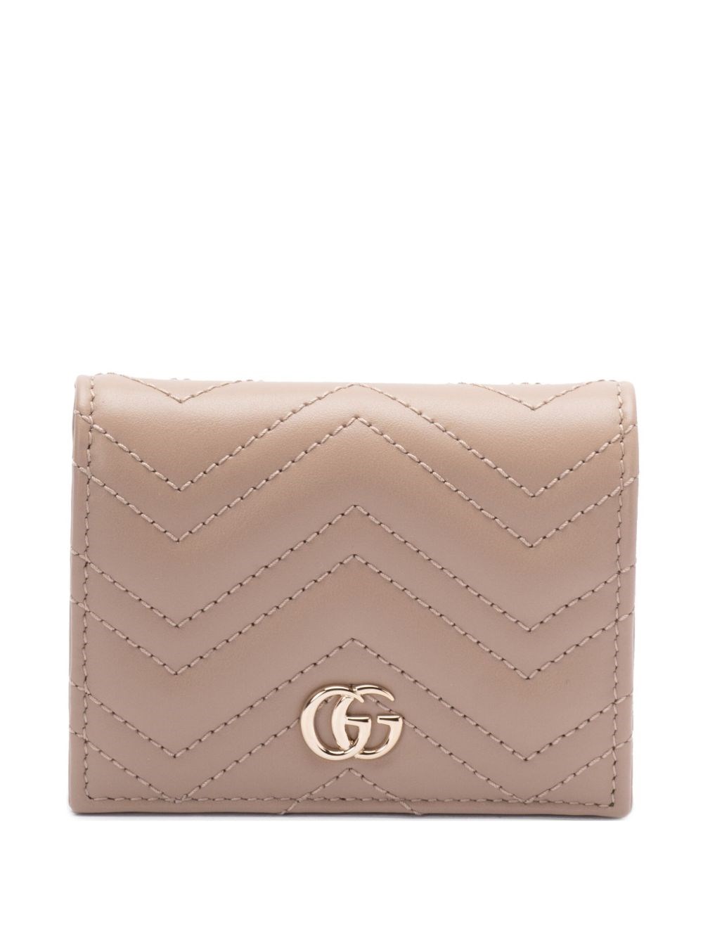 Gucci Gg Marmont Leather Card Case - Gucci - Modalova