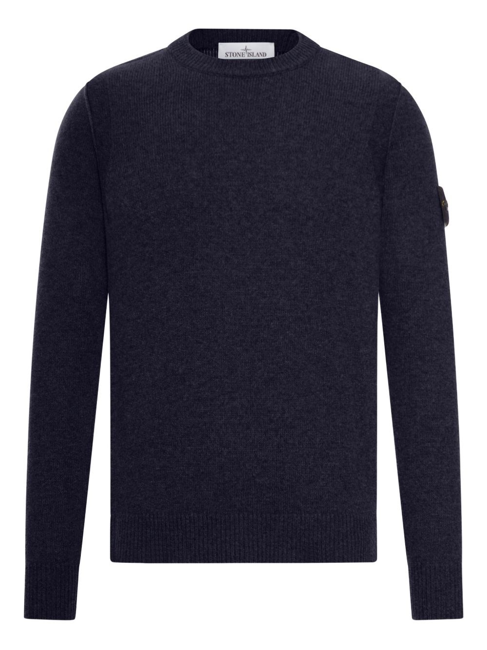 Stone Island Wool Crewneck Sweater - Stone Island - Modalova