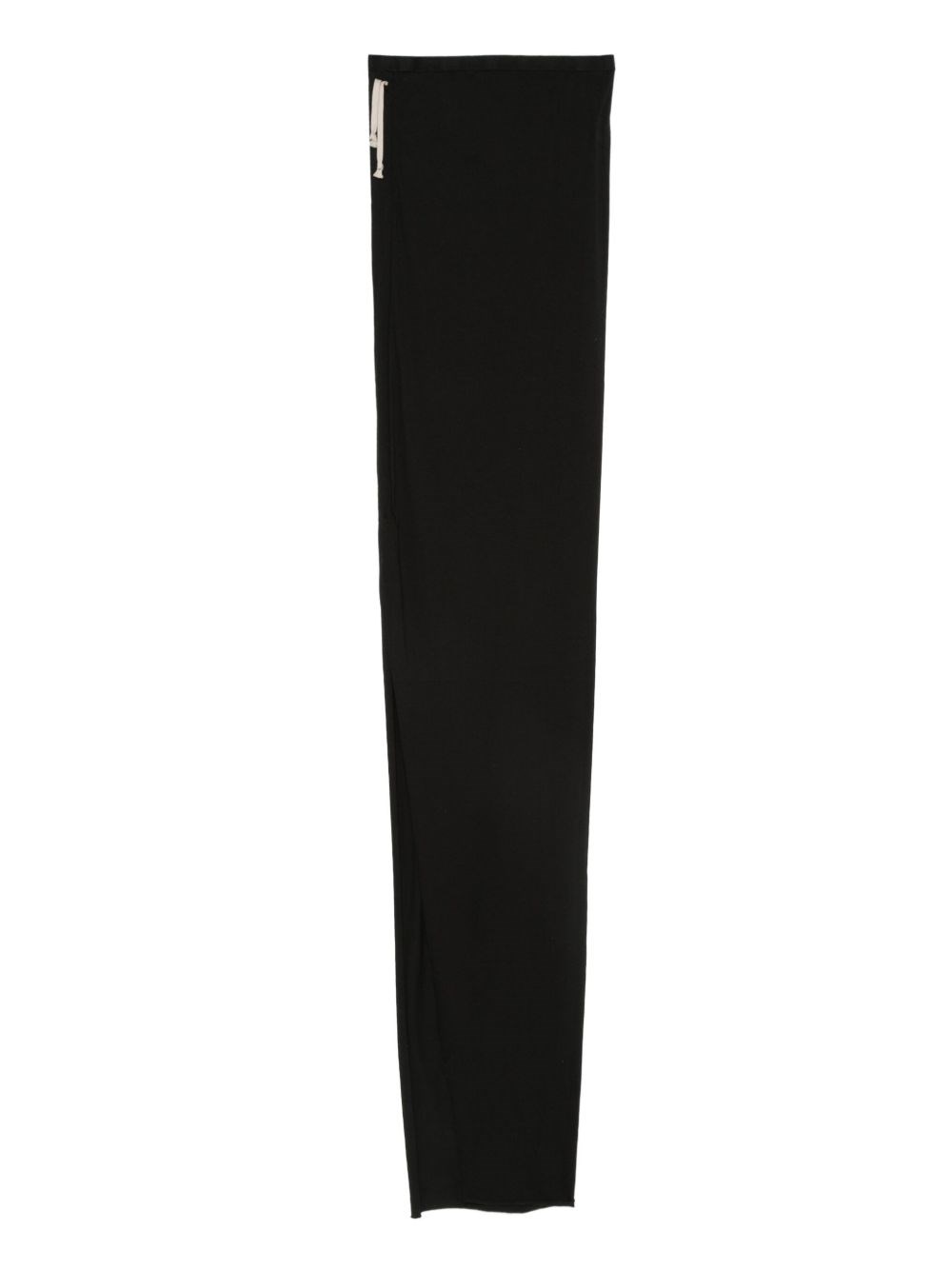Rick Owens Drkshdw Edfu Long Skirt In Black