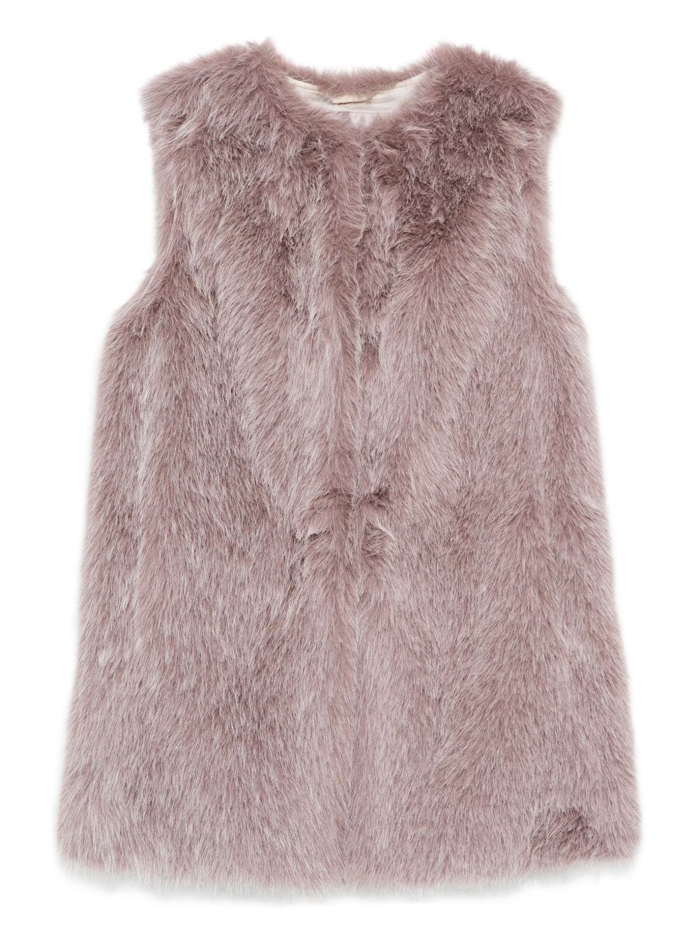 Herno Faux Fur Vest - Herno - Modalova
