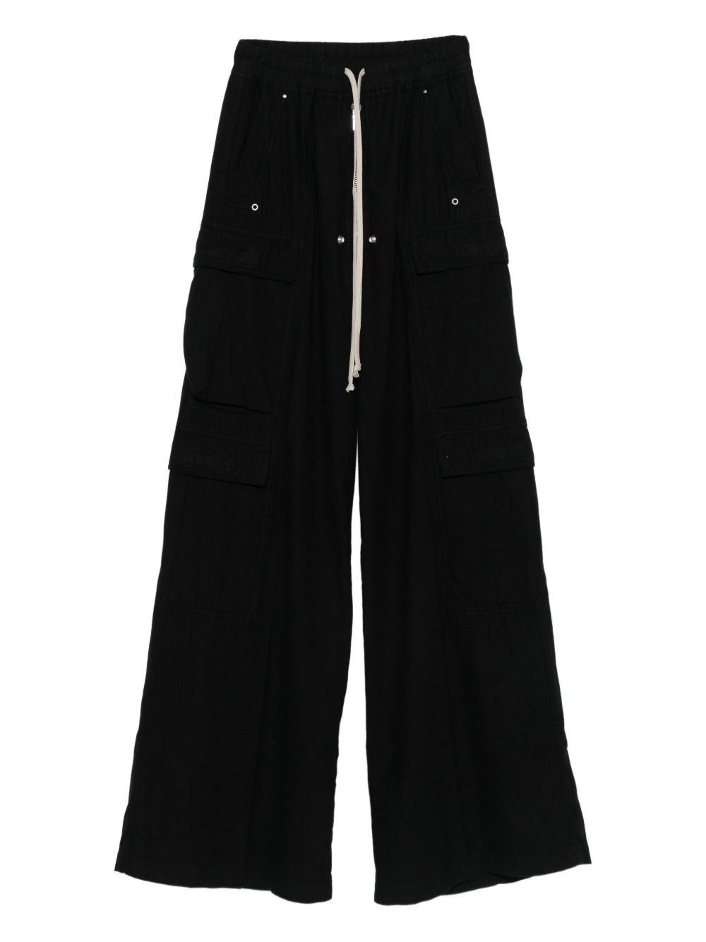 Rick Owens Drkshdw Double Jumbo Belas Cargo Trousers In Black