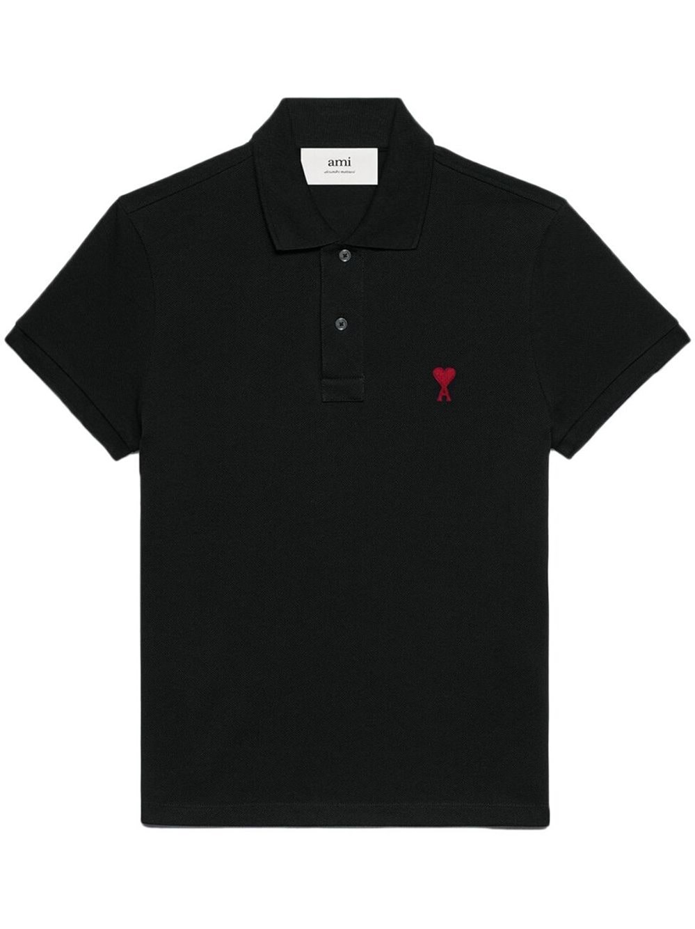 Ami De Coeur Cotton Polo Shirt - Ami Paris - Modalova