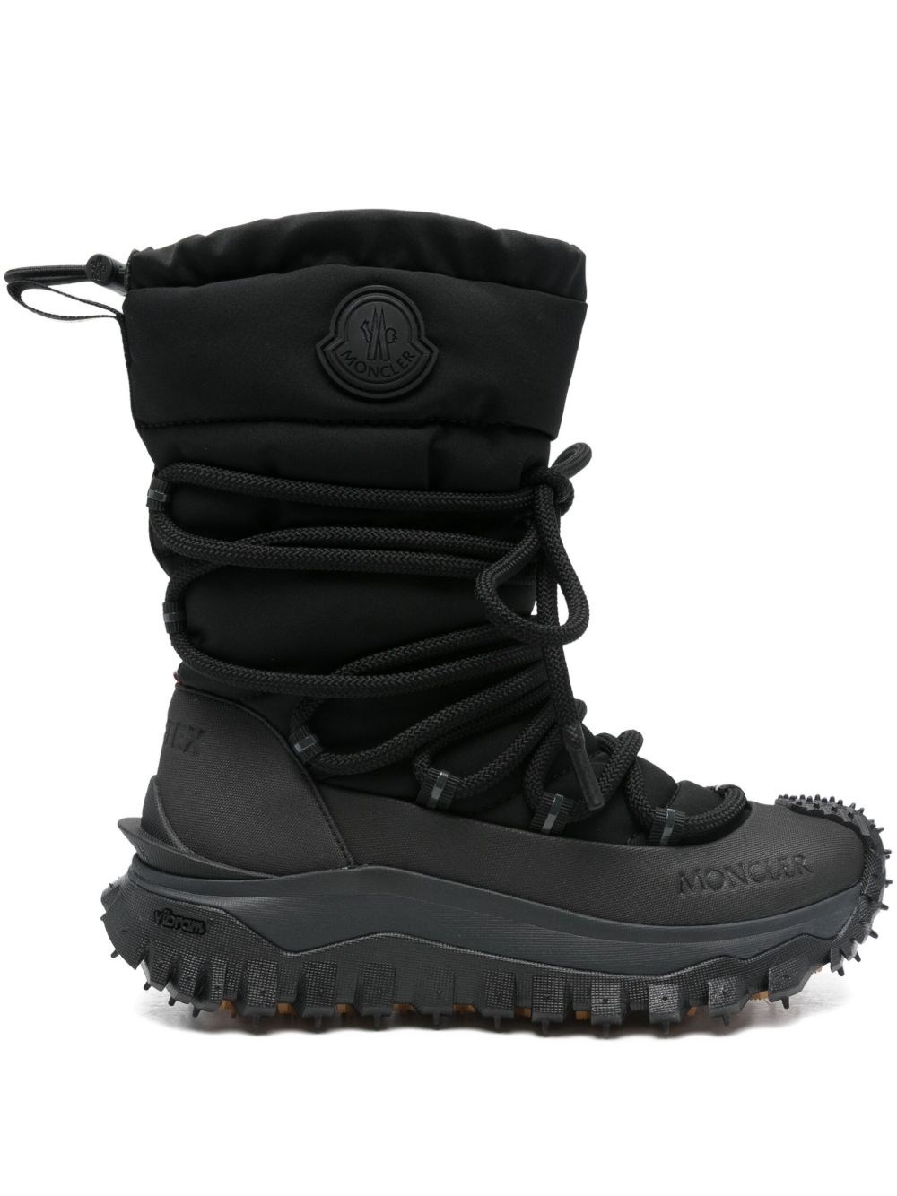 Moncler Trailgrip Apres High Gtx Snow Boots In Animal Print