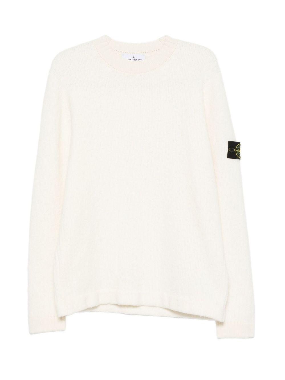 Wool Blend Crewneck Sweater - Stone Island - Modalova