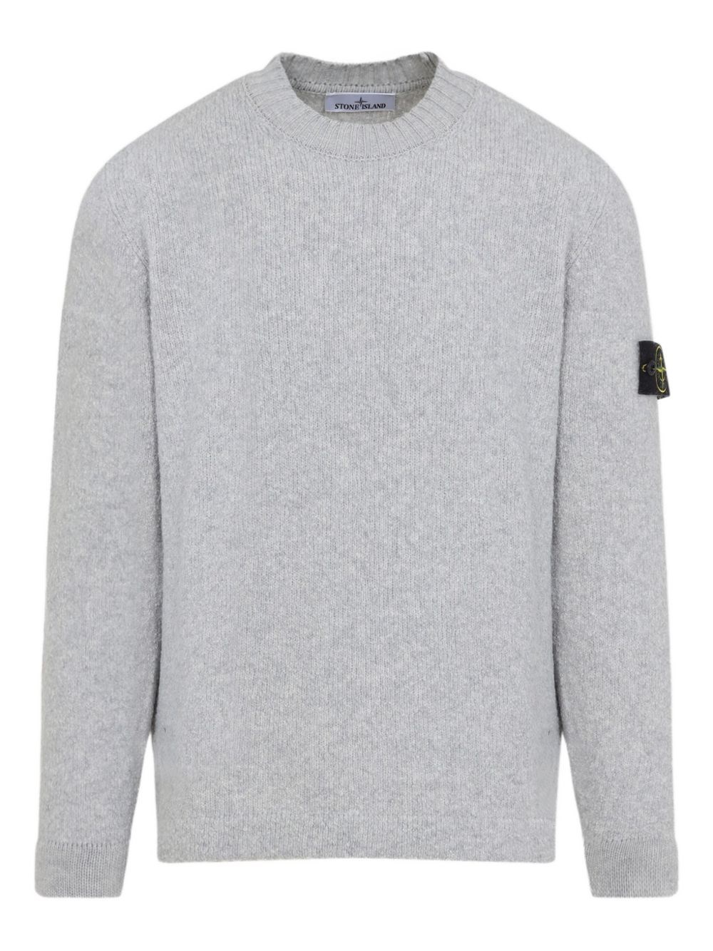 Wool Blend Crewneck Sweater - Stone Island - Modalova
