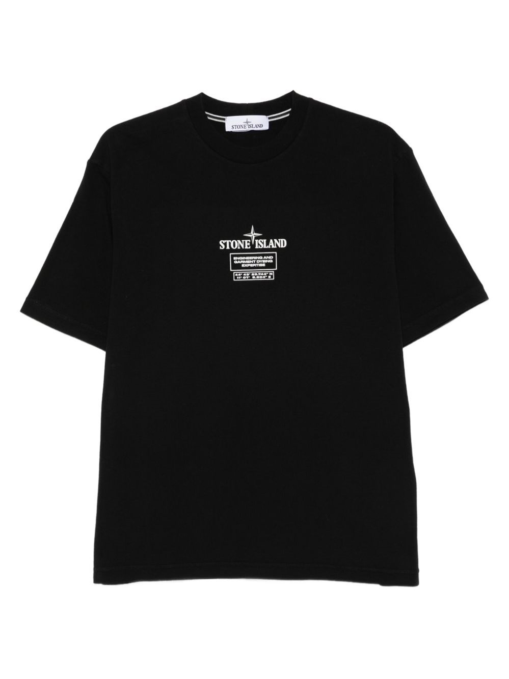 Archive Logo Cotton T-Shirt - Stone Island - Modalova