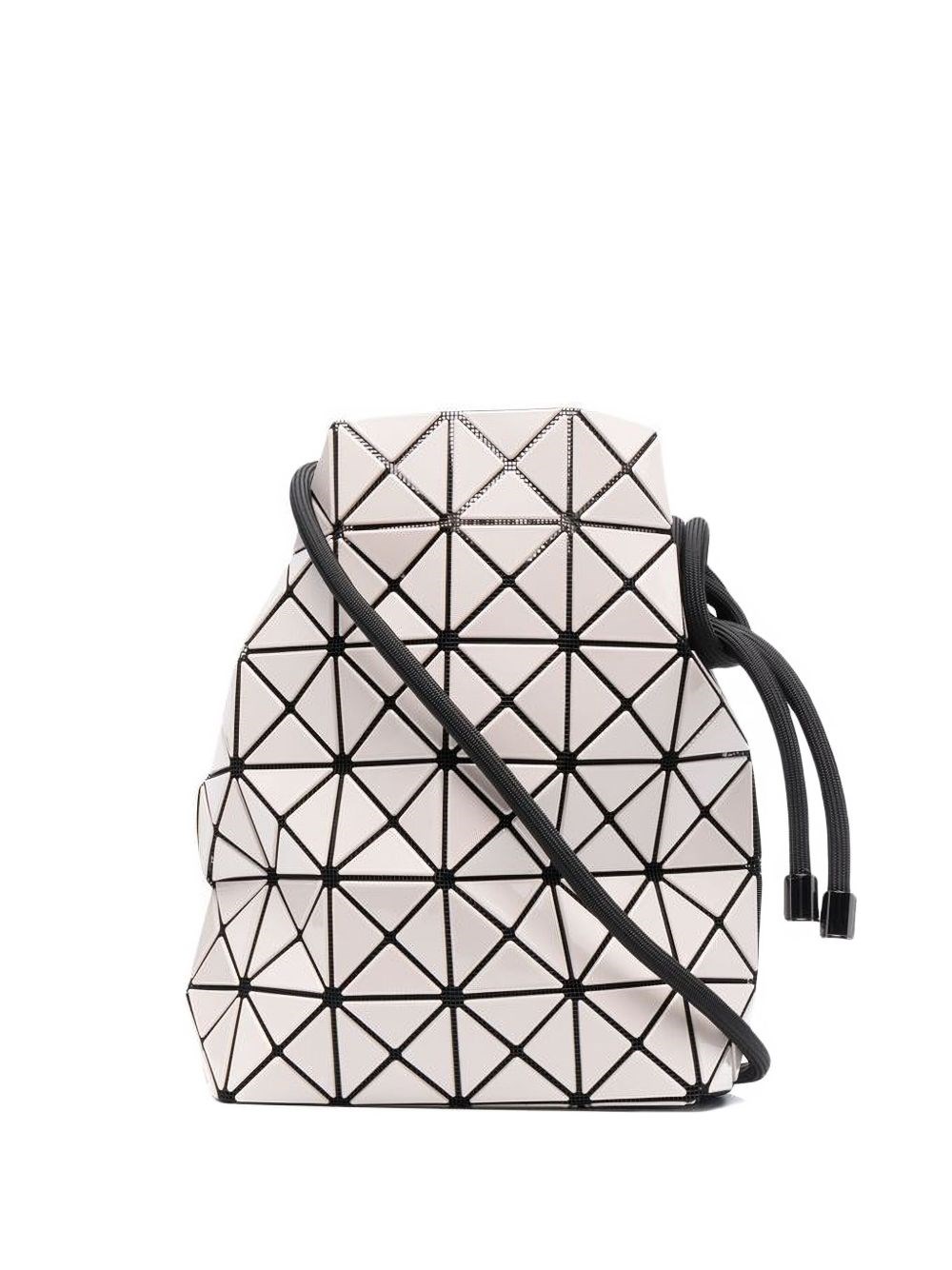 Bao Bao Issey Miyake Small Wring Triangular Decal Shoulder Bag In Neutral