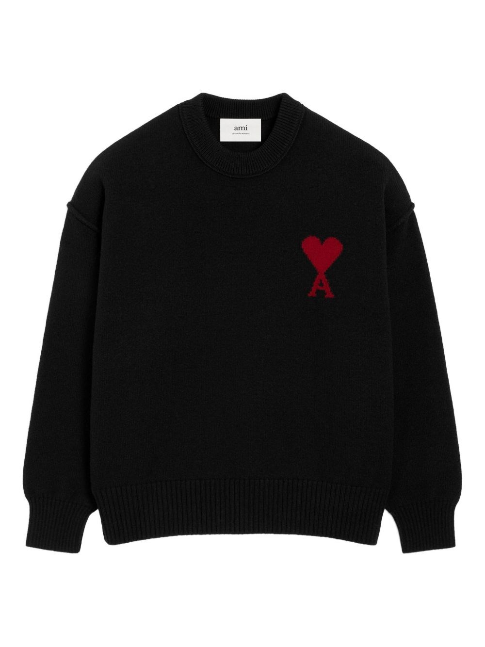 Ami Paris Ami De Coeur Wool Sweater - Ami Paris - Modalova