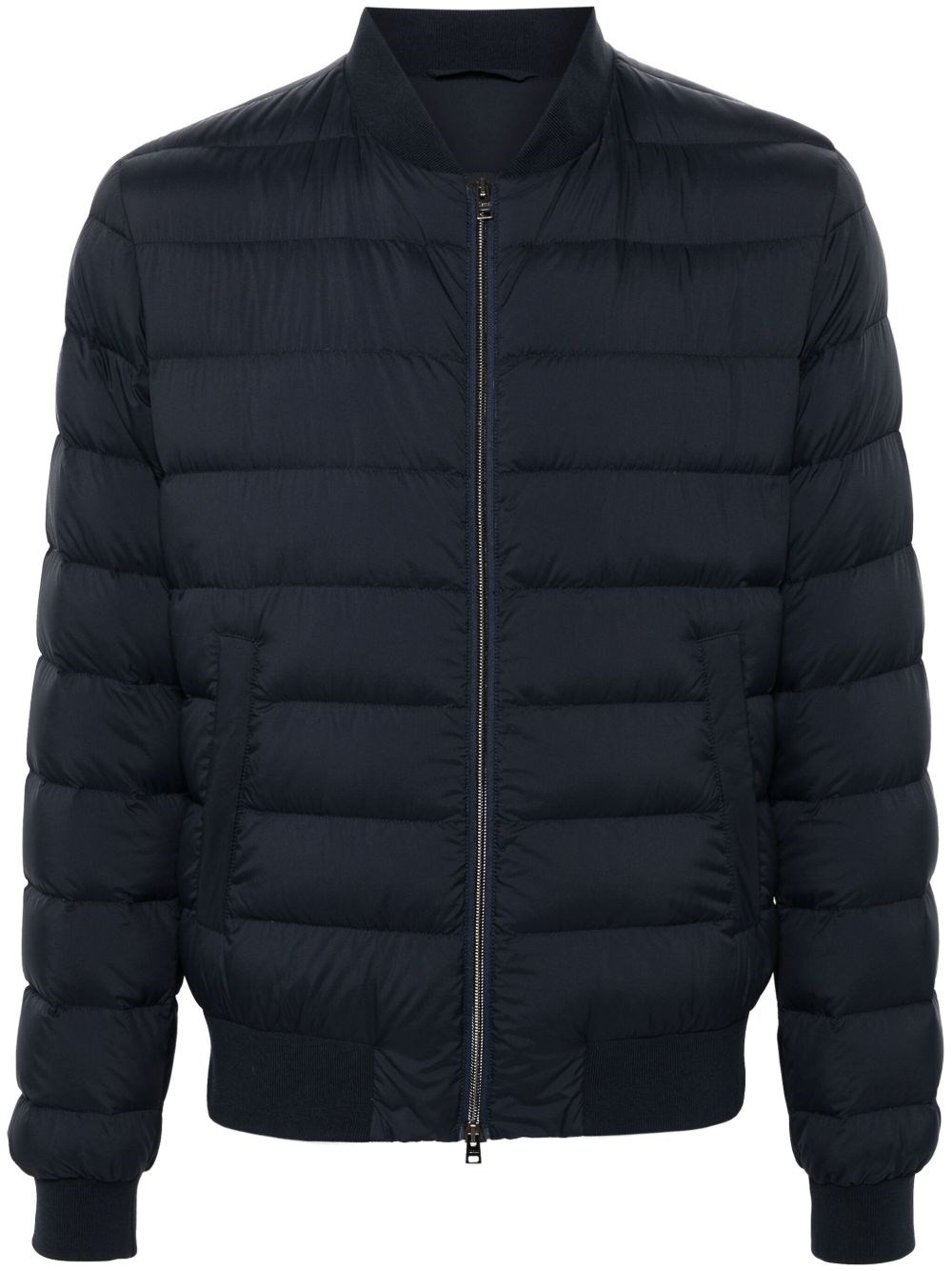 Herno Midnight Blue Goose Down Padded Jacket In Blue