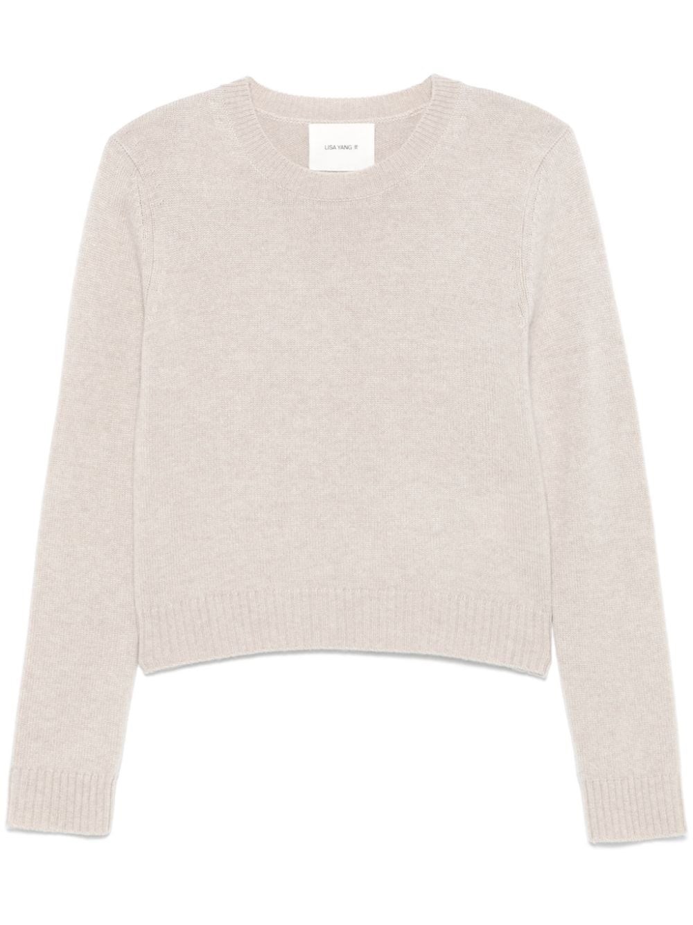 Mable Cashmere Crewneck Sweater - LISA YANG - Modalova