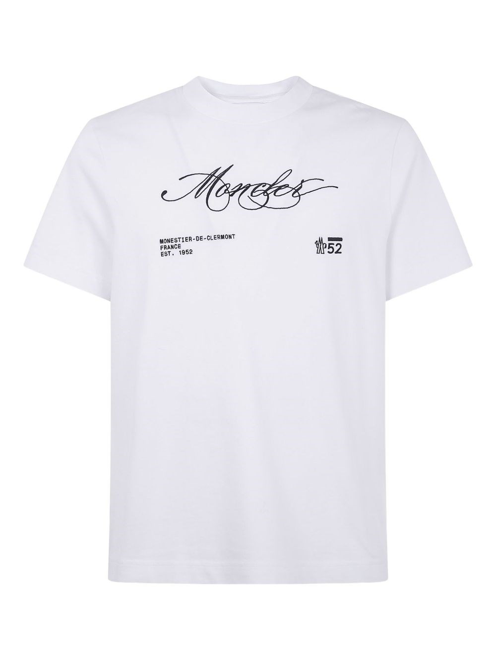 Moncler Logo Cotton T-Shirt - Moncler - Modalova