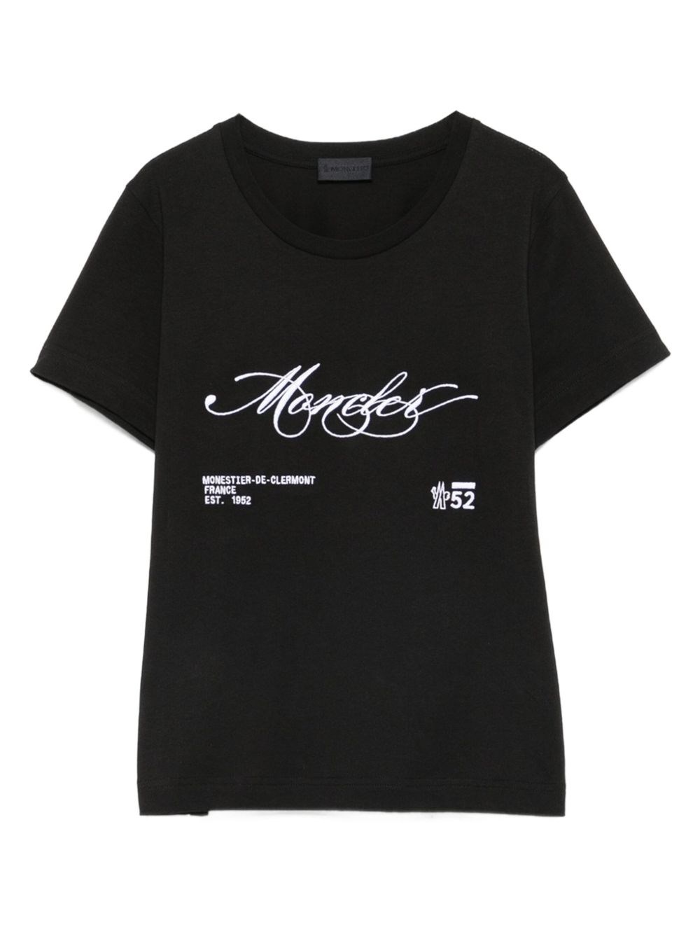 Moncler Logo Cotton T-Shirt - Moncler - Modalova