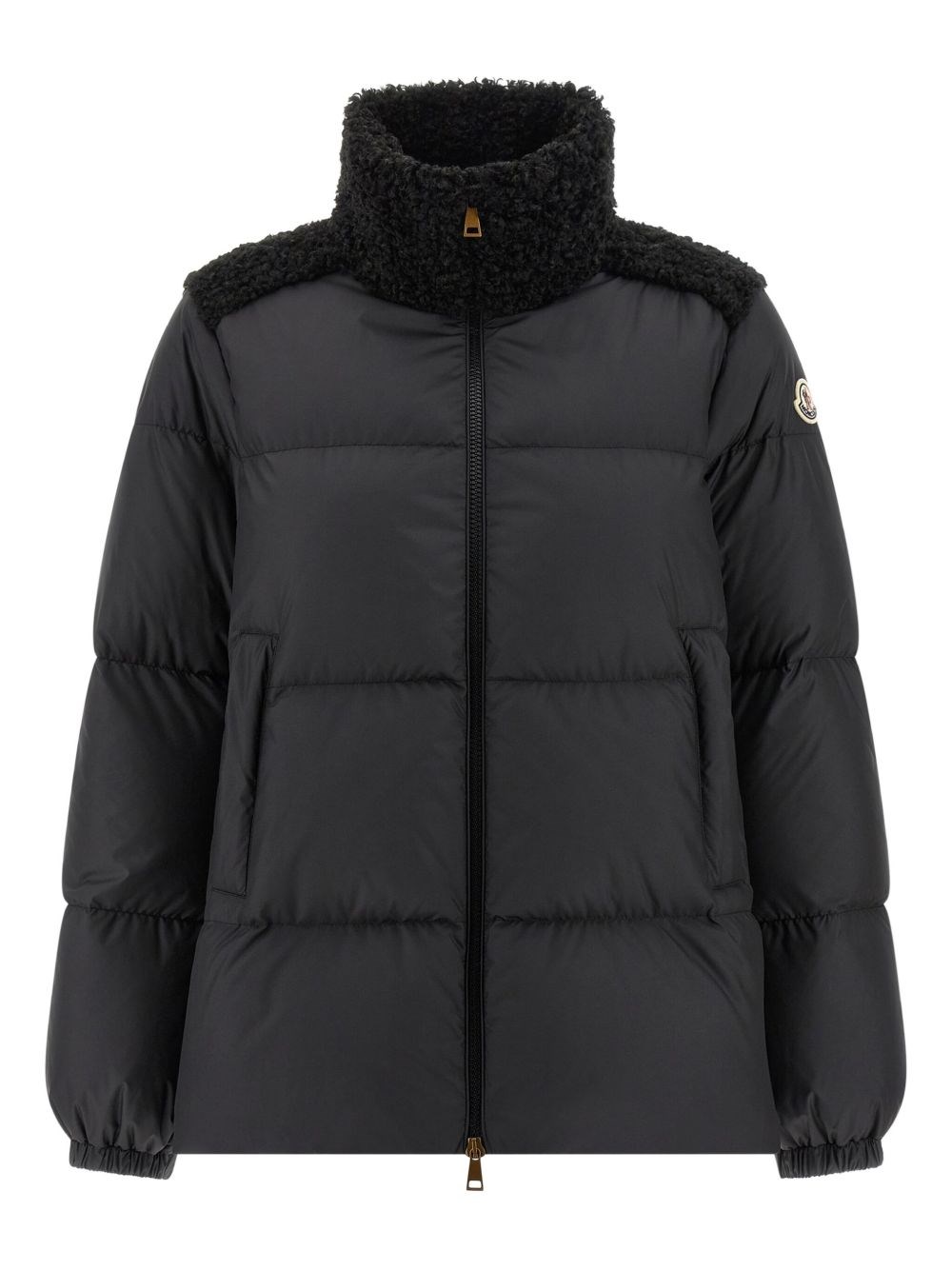 Moncler Esnaie Short Down Jacket In Black