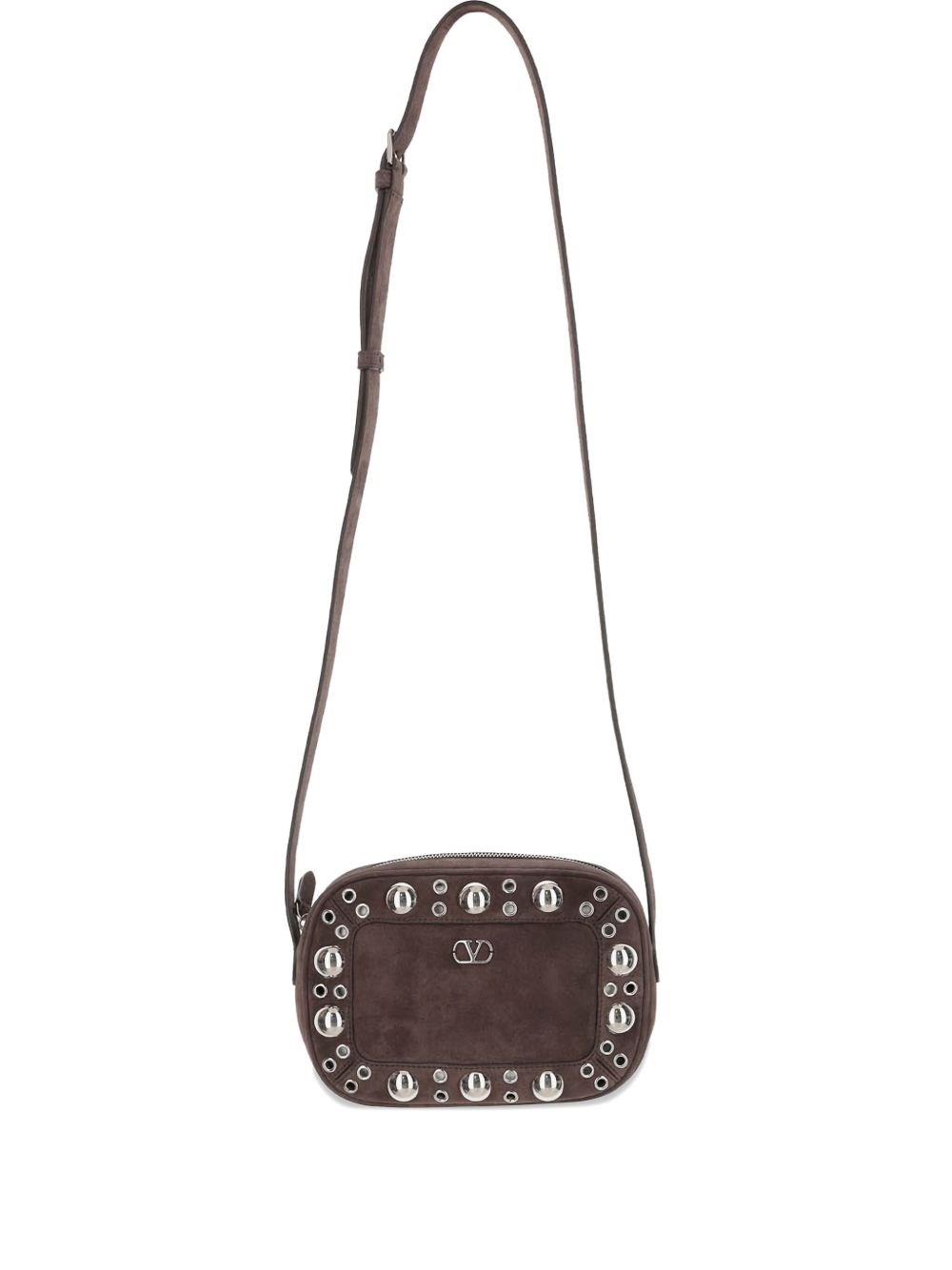 Nellcote Suede Leather Camera Bag - Valentino Garavani - Modalova