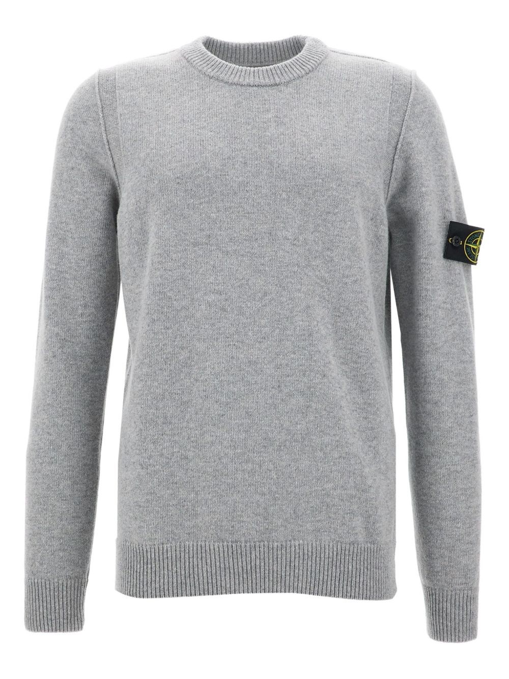 Stone Island Wool Crewneck Sweater - Stone Island - Modalova