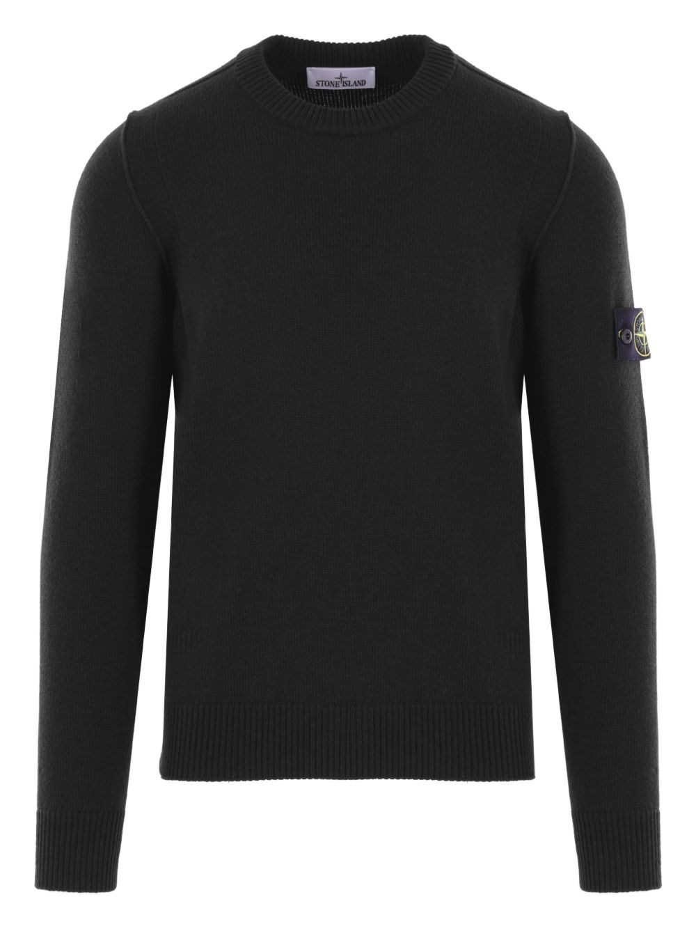 Stone Island Wool Crewneck Sweater - Stone Island - Modalova