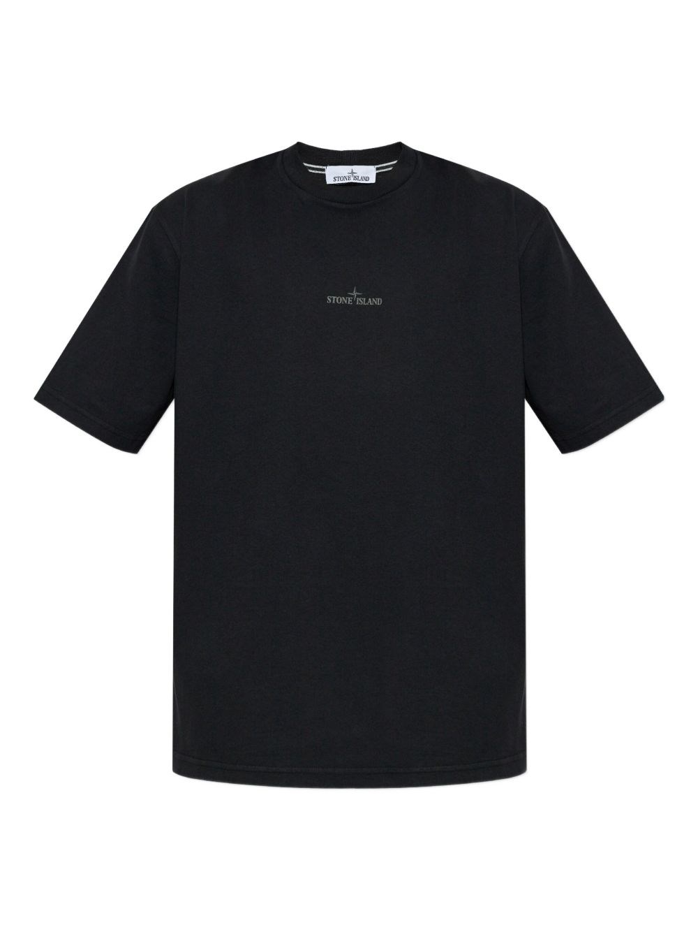 Archive Logo Cotton T-Shirt - Stone Island - Modalova