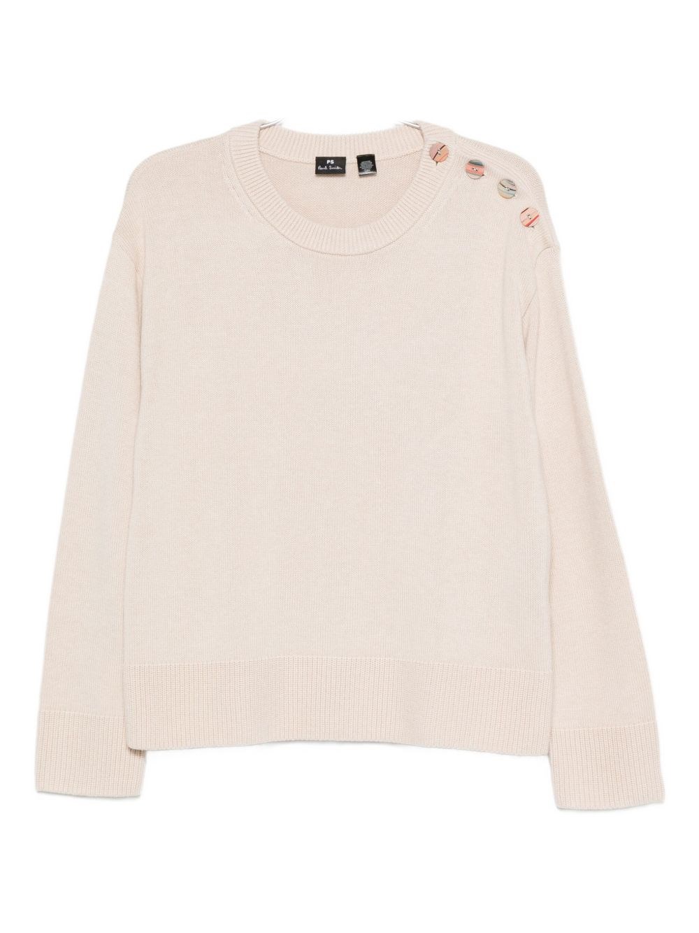 Ps By Paul Smith Ps Paul Smith Wool And Cotton Sweater