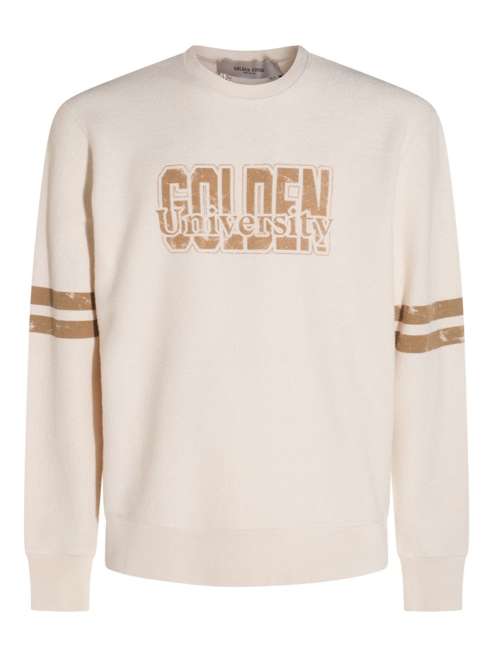 Golden Goose Logo Cotton Sweatshirt - Golden Goose - Modalova