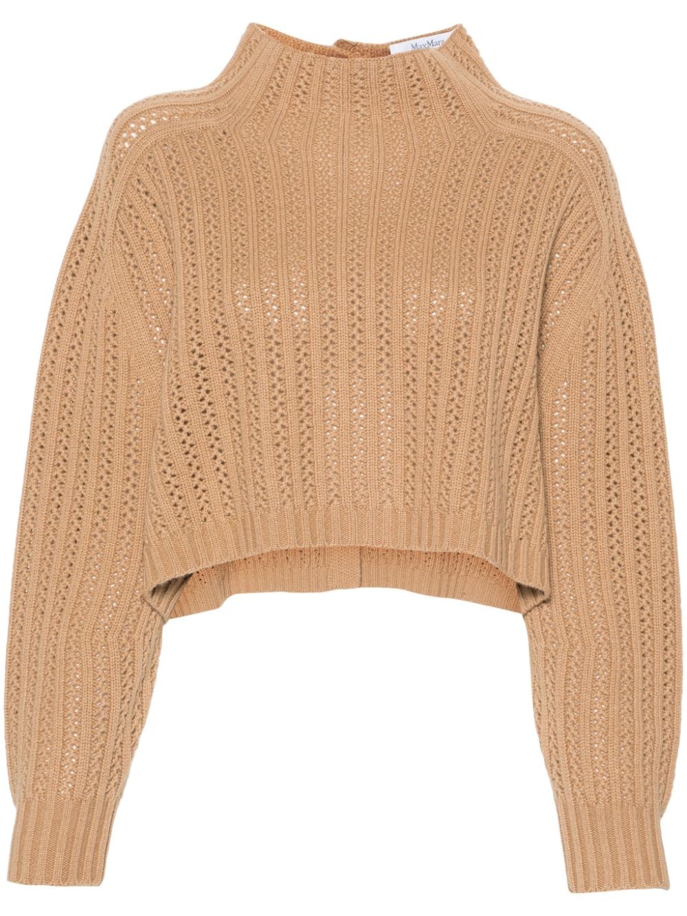 Crew Neck Sweater In Cashmere Wool - Max Mara - Modalova
