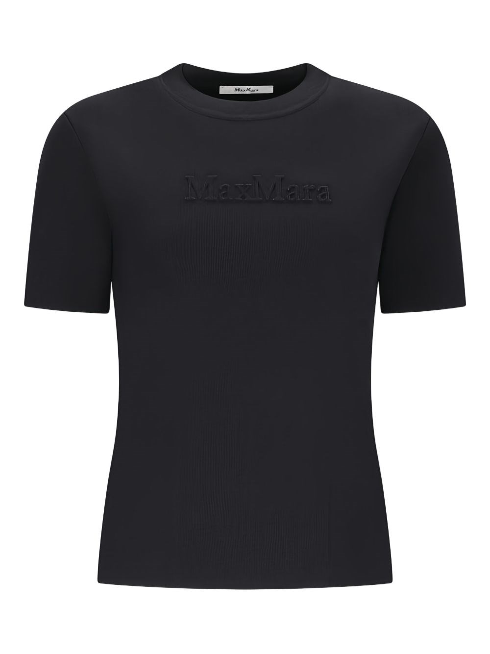 Max Mara Cotton T-shirt In Black