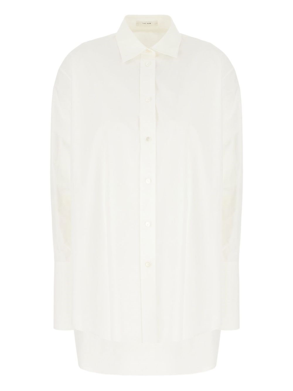 The Row Ment Cotton Shirt In White
