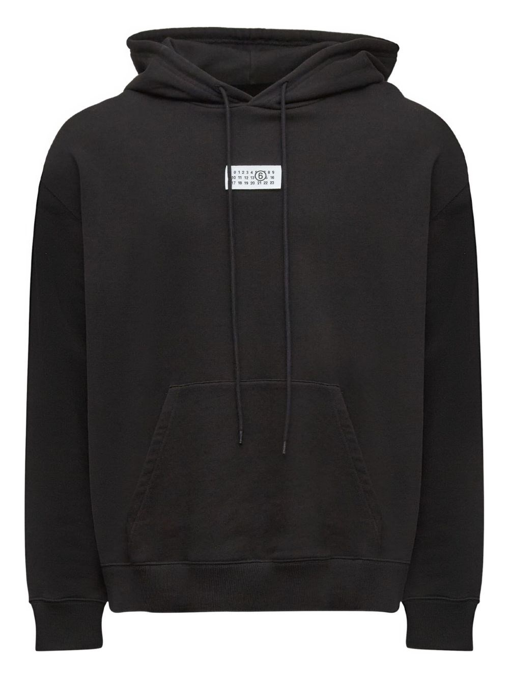 Logo Cotton Hoodie - MM6 Maison Margiela - Modalova